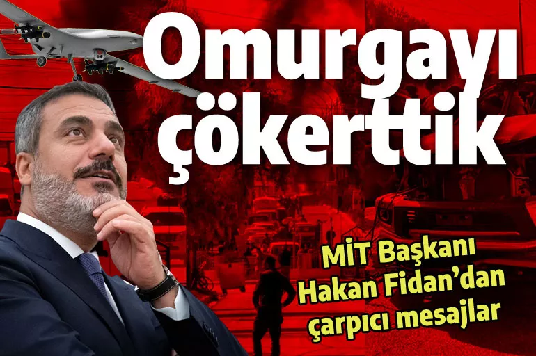 MİT Başkanı Fidan'dan PKK/KCK  ile mücadelede 'İHA-SİHA' vurgusu: 'Bir bütün olarak kullandık'