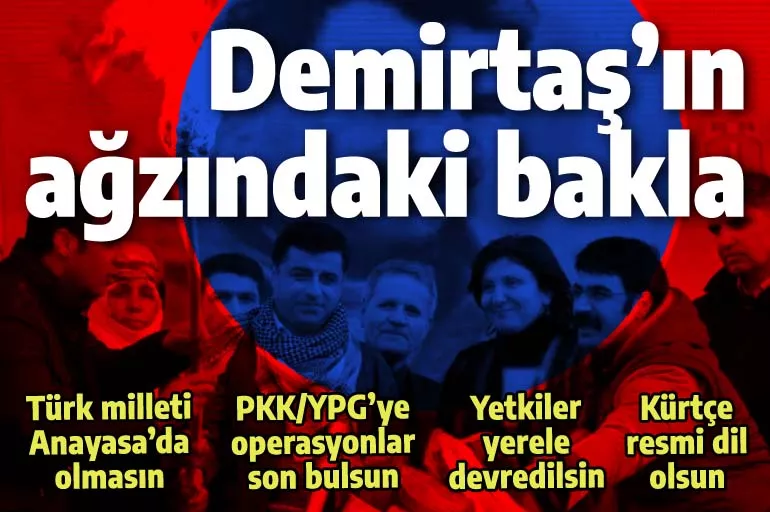 Selahattin Demirtaş'ın ağzındaki baklayı biz çıkaralım: İşte CHP ile HDP'nin pazarlık konuları