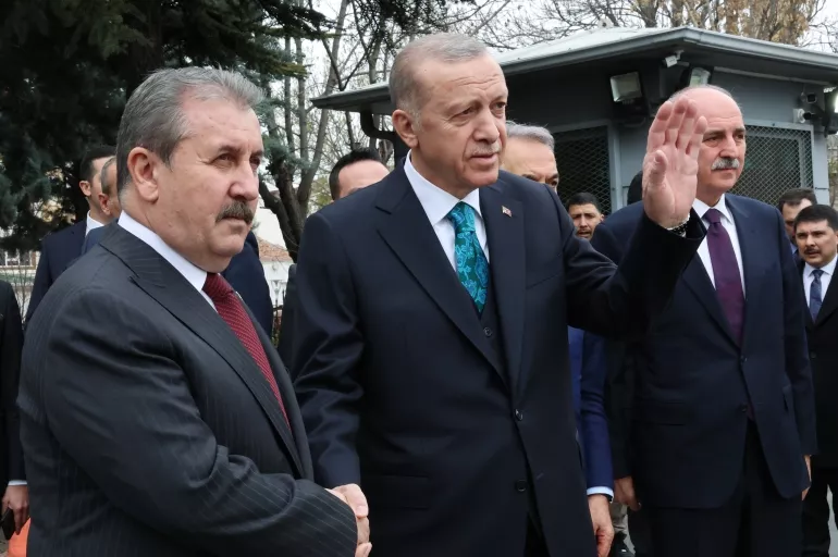 Cumhurbaşkanı Erdoğan'la görüşen Mustafa Destici: Cumhur İttifakı kazanacak