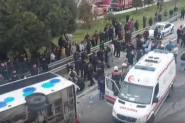 Son dakika: İstanbul'da zincirleme kaza
