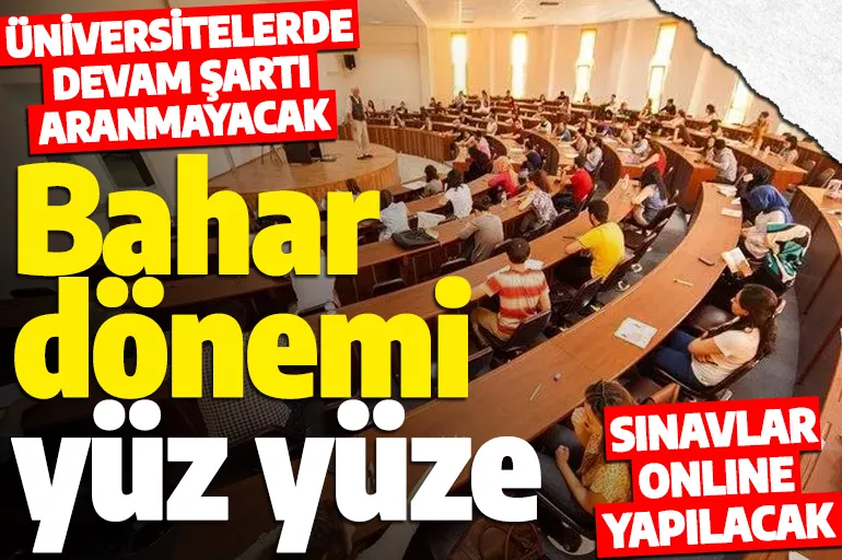 Son dakika: YÖK Başkanı Özvar'dan bahar dönemi açıklaması: Yüz yüze eğitim başlayacak mı?