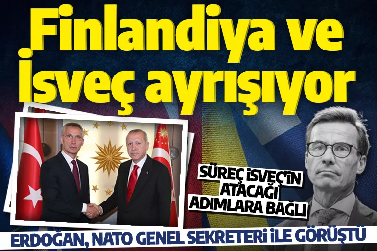 Son dakika...Cumhurbaşkanı Erdoğan, NATO Genel Sekreteri  ile görüştü!