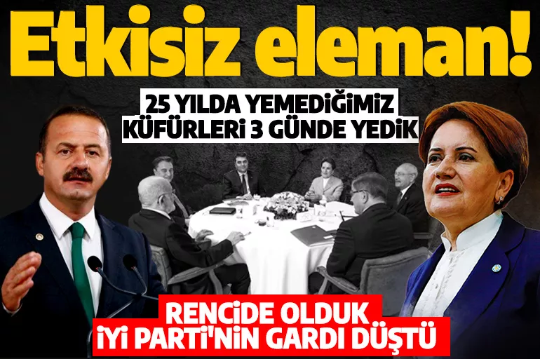Yavuz Ağıralioğlu suskunluğunu bozdu: 25 yılda yemediğimiz küfürleri 3 günde yedik