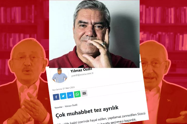 Yılmaz Özdil'in Sözcü TV macerası 7 gün sürdü: Ayrılıkta Kılıçdaroğlu faktörü