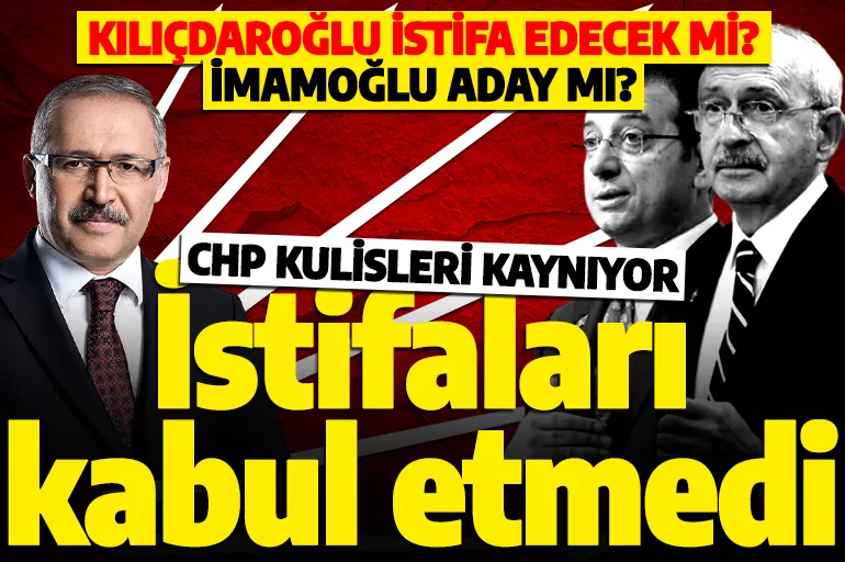 Abdulkadir Selvi yazdı: Kılıçdaroğlu istifa edecek mi, İmamoğlu aday mı?