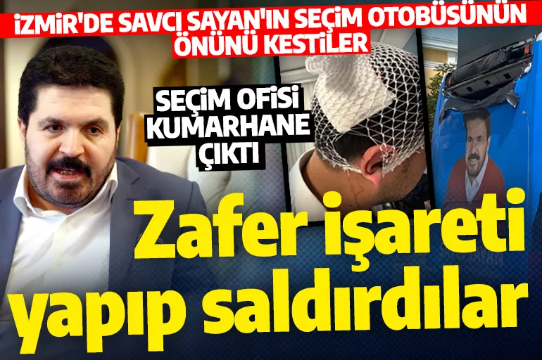 AK Partili Sayan'dan sert tepki: Danışmanımın kafasını okey ıstakasıyla kırdılar