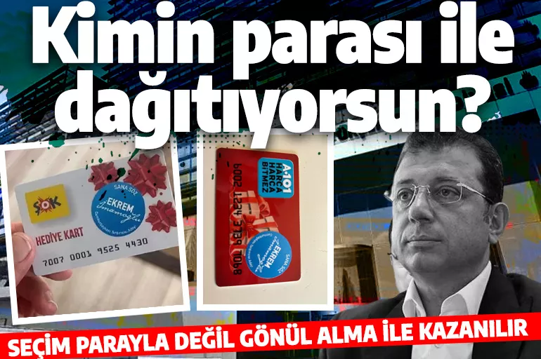 Ekrem İmamoğlu kumanya kartını siyasi karta çevirdi