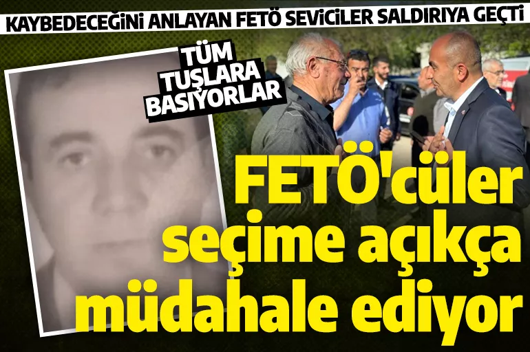 FETÖ'cüler provokasyona devam ediyor: İhraç edilen eski emniyet amiri MHP'li vekil adayına saldırı girişiminde bulundu
