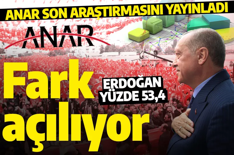 İşte son anket: Cumhurbaşkanı Erdoğan ile Kemal Kılıçdaroğlu arasındaki fark açılıyor!