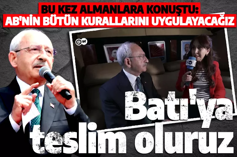 Kılıçdaroğlu dış basına Türkiye'yi şikayet etmeye devam ediyor: 180 derece değiştireceğiz!