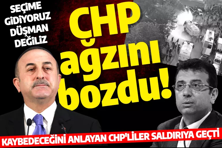 Mevlüt Çavuşoğlu'ndan CHP yorumu: Mitinglerde küfürlü konuşuyorlar, seçime gidiyoruz düşman değiliz
