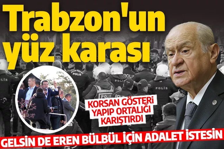 MHP lideri Bahçeli: Ekrem İmamoğlu Trabzon'un yüz karasıdır