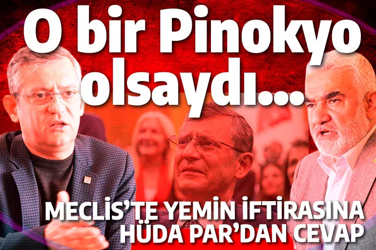 O iddiaya ağır cevap: Özgür Özel Pinokyo olsaydı burnu İstanbul'dan Ankara'ya kadar uzardı