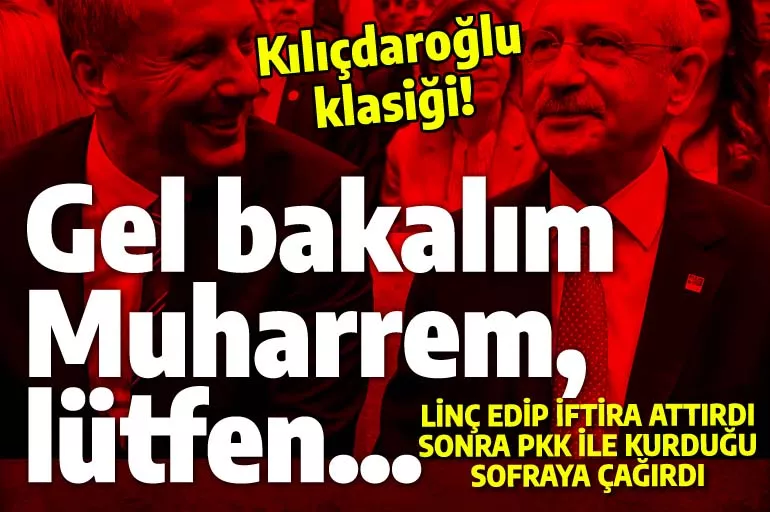 Operasyonu tamamladı, elini yıkadı, PKK ile kurduğu sofraya çağırdı: Bir Kılıçdaroğlu klasiği!