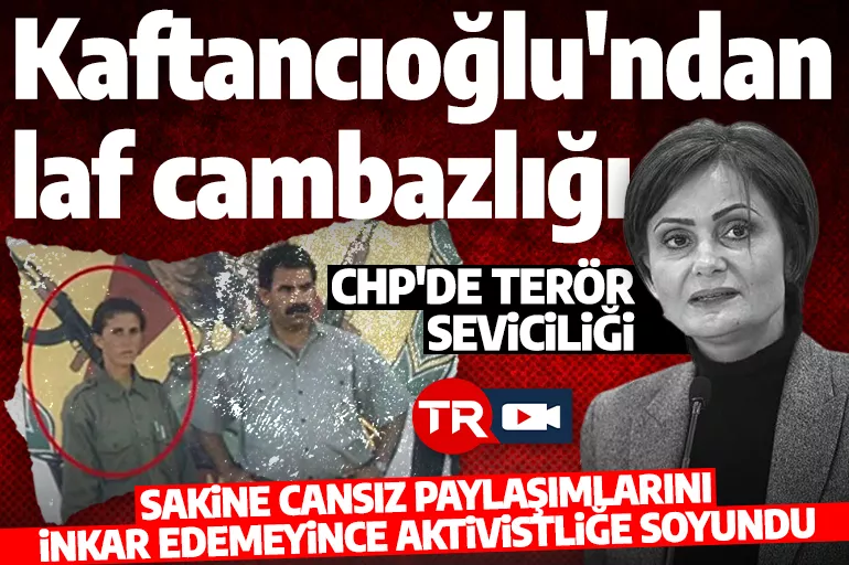 PKK elebaşı Sakine Cansız sevgisi ile bilinen Canan Kaftancıoğlu'ndan 'pes' dedirtecek savunma!