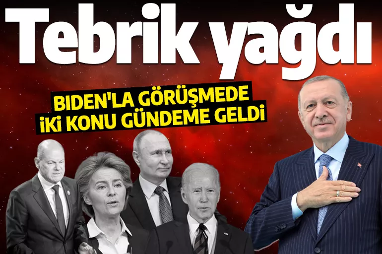 Seçim zaferi sonrası Biden'dan Erdoğan'a tebrik: Görüşmede F-16 satışı gündeme geldi