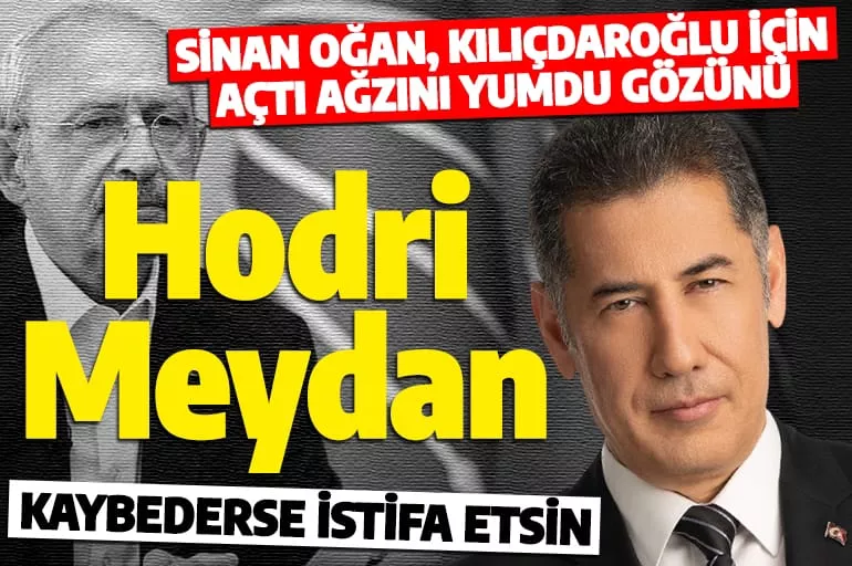 Sinan Oğan'dan Kılıçdaroğlu'na zehir zemberek sözler: Kaybederse istifa etsin!