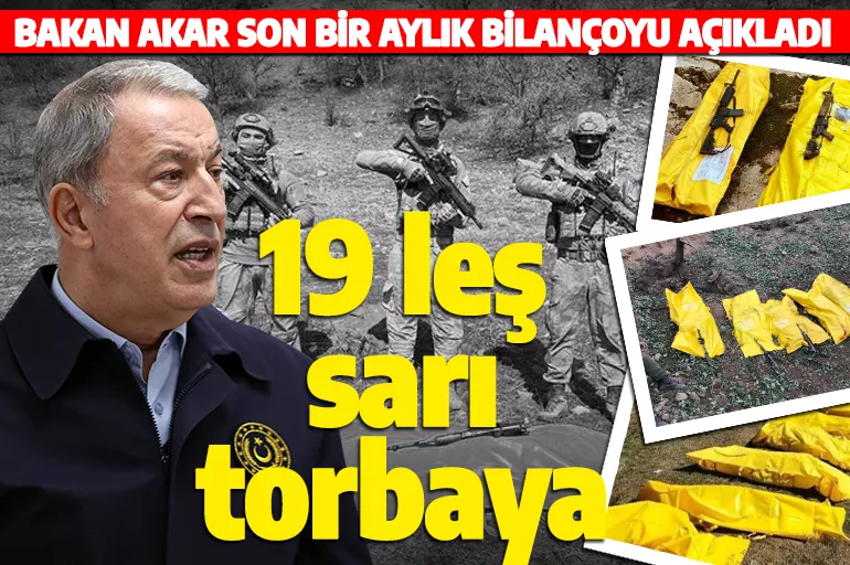 Son dakika: PKK'ya ağır darbe! Suriye'nin kuzeyinde 19 terörist yok edildi