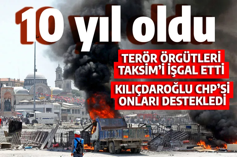 Taksim işgalinin 10. yılı: Gezi Parkı terörü neyi hedefliyordu? İşte 'ağaç' bahaneli vandallığın öyküsü...