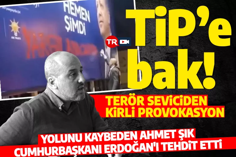 TİP'li Ahmet Şık'tan skandal tehdit: 'Yargılanacaksın'