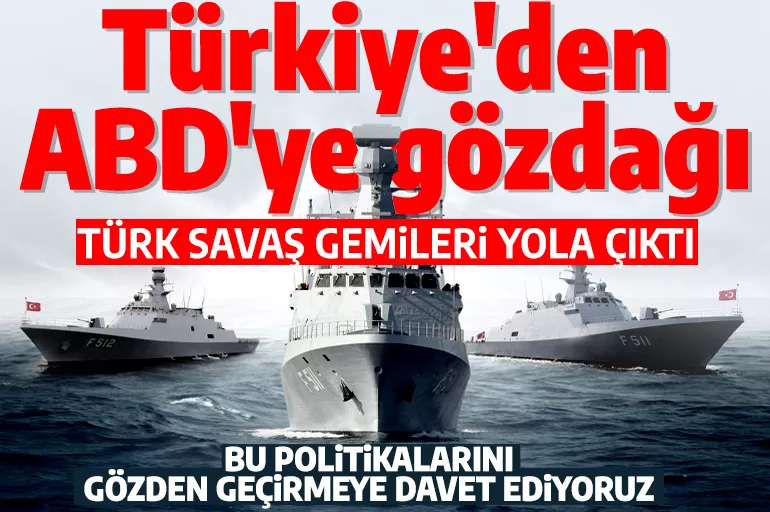 Türkiye ABD'nin Güney Kıbrıs hamlesi sonrası harekete geçti! Gemiler oraya gidiyor