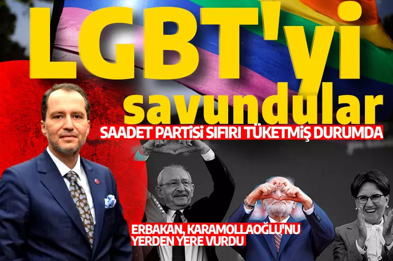 Fatih Erbakan, Saadet'i yerden yere vurdu: 'LGBT'yi savundular'