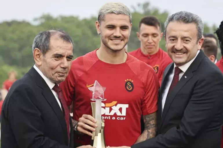 Galatasaray Başkanı Dursun Özbek'ten gündemi sarsacak açıklama: 'Icardi geliyor'