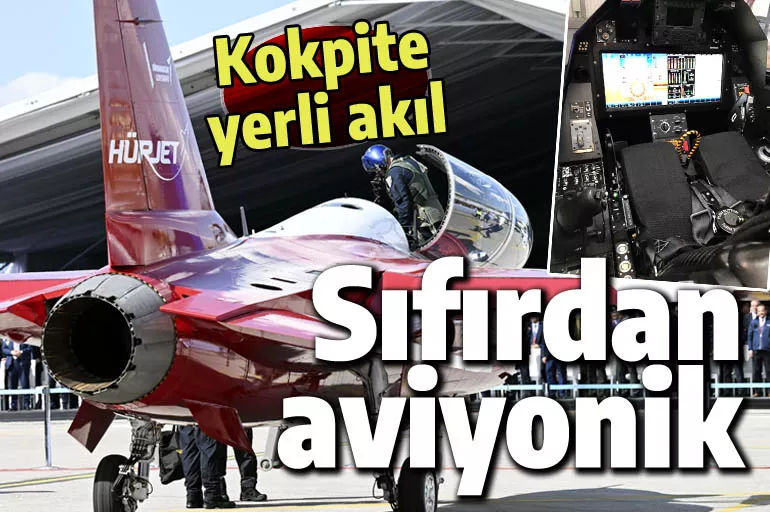 HÜRJET aviyoniğini o şirket yaptı: Kokpit kontrol panellerine Türk mühendisler imza attı