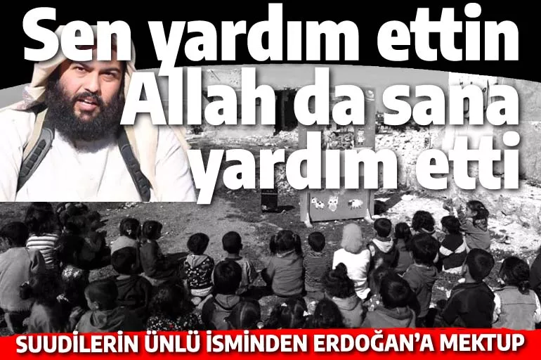 Ünlü din adamından Erdoğan'a mektup: Araplar ve Türkler kan kardeşidir! Siz yardım ettiniz, Allah da size yardım etti