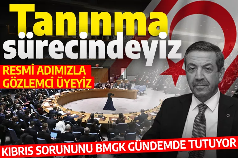 KKTC Dışişleri Bakanı Ertuğruloğlu ABD'de konuştu: 'Tanınma sürecimiz başladı'