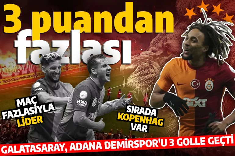 Son dakika... Galatasaray'dan kritik galibiyet: Sırada Kopenhag var