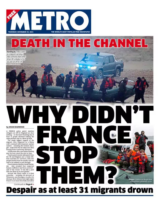 Manş'ta göçmenler öldü, Fransa ve İngiltere 'suçsuzuz' yarışına girdi