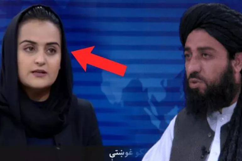 Afgan kadın röportaj 