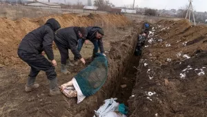 Mariupol'de toplu mezar dehşeti!