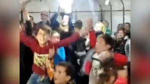 Suriyeli çocuklar defalarca haykırdı: Kanımızla canımızla seninleyiz Erdoğan!