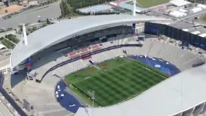 Dev final öncesi Atatürk Olimpiyat Stadı havadan görüntülendi!