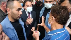 Mersin'de esnaf ziyaretinde bulunan Ali Babacan'a sert tepki!