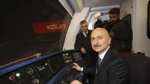 Ankara'ya metro müjdesi! Karaismailoğlu test sürüşü yaptı