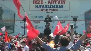 Erdoğan: Bugünkü sıkıntıları da biz çözeceğiz