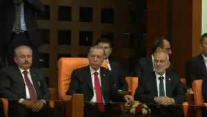 Cumhurbaşkanı Erdoğan TBMM'de!