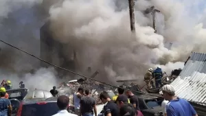 Ermenistan'da şiddetli patlama! 1 kişi hayatını kaybetti
