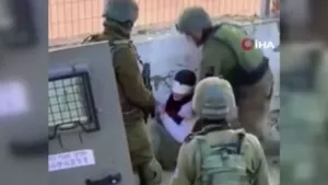 İşgalci İsrail askerleri Filistin'de okula baskın yaptı!