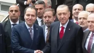 Cumhurbaşkanı Erdoğan Yeniden Refah Partisi Genel Merkezi'nde