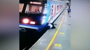 Acele işin sonu: Metroya koşarken raylara düştü!
