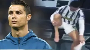 Ronaldo hüngür hüngür ağladı