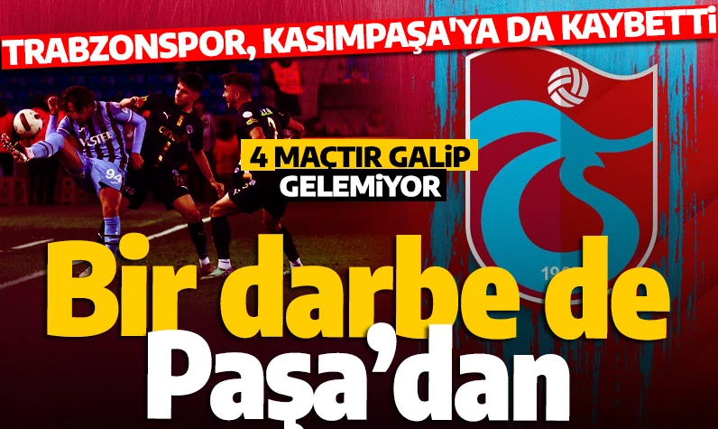 Trabzonspor galibiyeti unuttu! 5 gollü maç Kasımpaşa'nın: TS-Kasımpaşa maçının geniş özeti