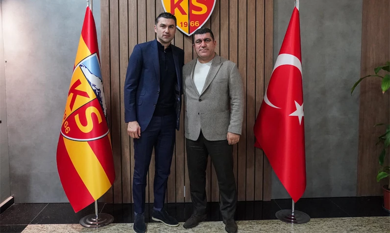 Burak Yılmaz resmen Kayserispor'da: Anlaşma 2,5 yıllık