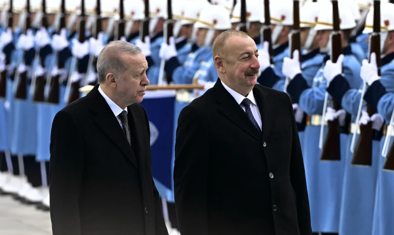 Azerbaycan Cumhurbaşkanı Aliyev, Ankara'da! Cumhurbaşkanı Erdoğan: Hedef 15 milyar dolar