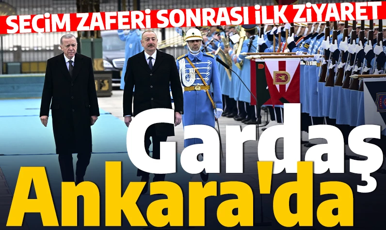 Azerbaycan Cumhurbaşkanı İlham Aliyev, Türkiye'ye geldi! Cumhurbaşkanı Erdoğan'la görüştü
