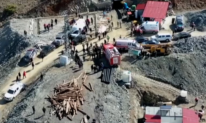 Elazığ'da maden ocağında göçük faciası!